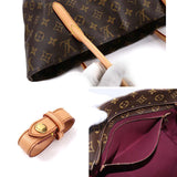 Louis Vuitton Monogram Raspail PM Shoulder Bag Brown Gold Hardware