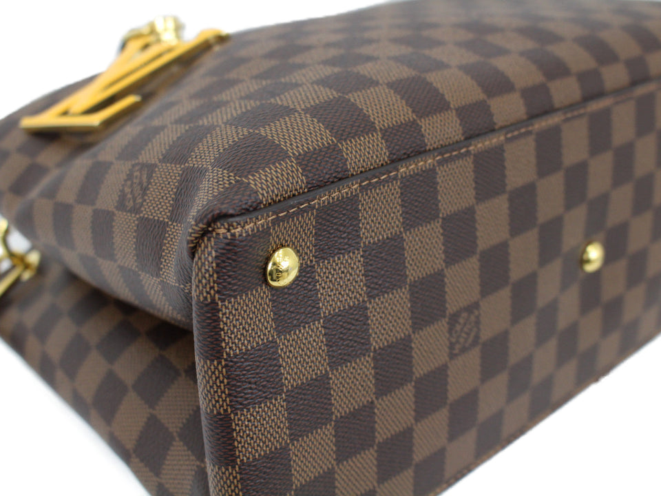 Louis Vuitton LV Riverside Damier Taurillon Leather Brown Black