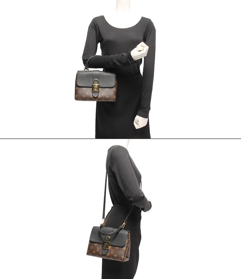 Louis Vuitton Shoulder Bag Locky BB Monogram Noir
