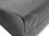 Louis Vuitton On The Go PM Monogram Implant Noir