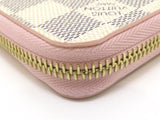 Louis Vuitton Wallet Zippy Wallet Damier Azur Rose Ballerine