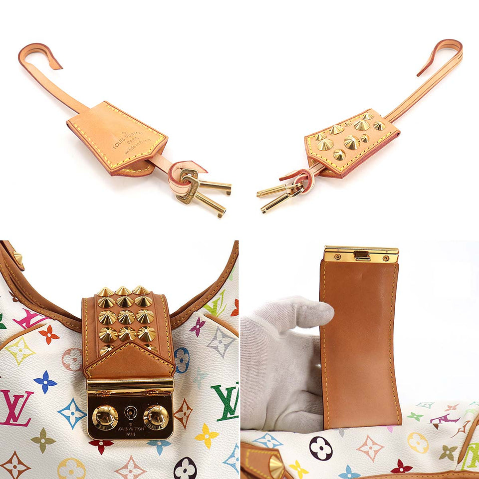 Louis Vuitton Monogram Multicolor Chrissie MM Shoulder Bag Bron