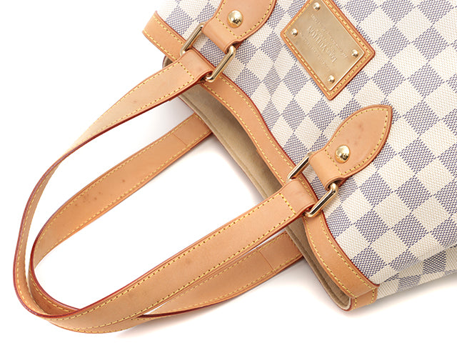 Louis Vuitton Damier Azur Hampstead PM White