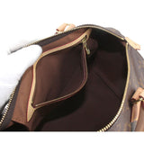 Louis Vuitton Monogram Speedy 30 Hand Bag Brown RFID Gold Hardware