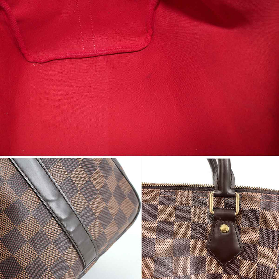 Louis Vuitton Damier Speedy Bandouliere 30 2way Hand Shoulder Bag Ebene