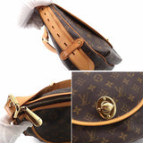 Louis Vuitton Monogram Tulum GM Shoulder Bag Brown Gold Hardware