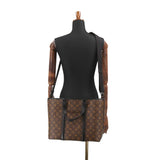 Louis Vuitton Macassar Weekend Tote PM Shoulder Bag Black