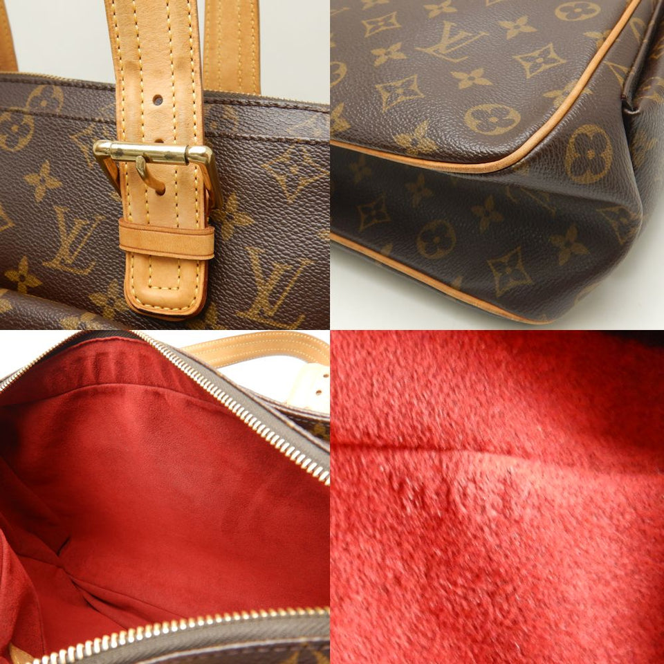 Louis Vuitton Monogram Multiple Cite Shoulder Bag Brown