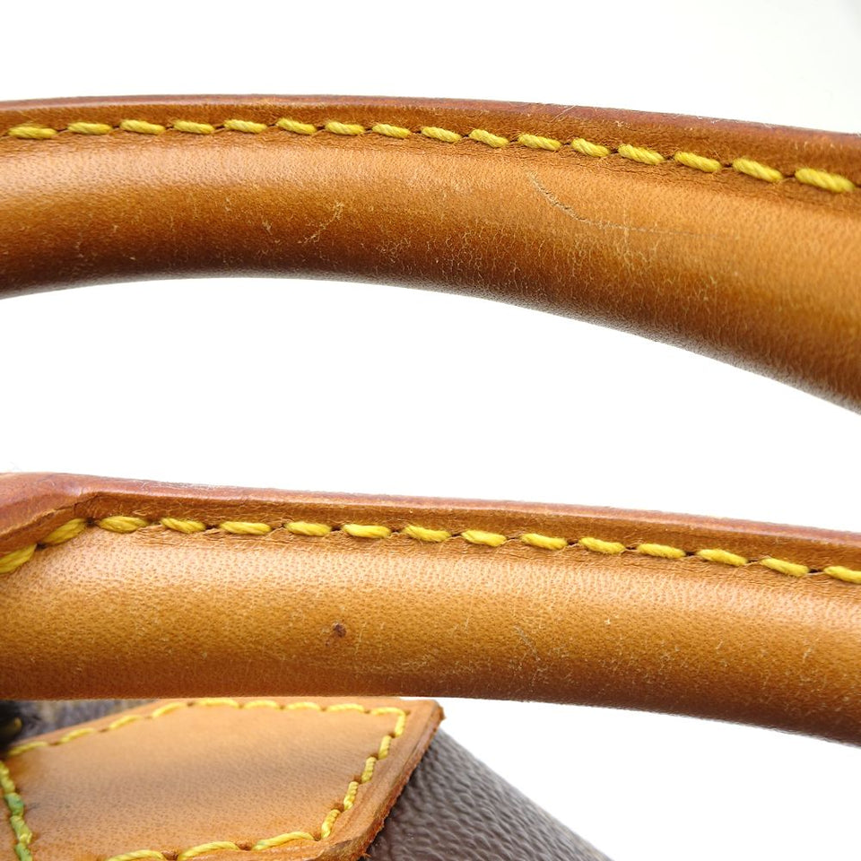 Louis Vuitton Monogram Speedy 25  Handbag Brown