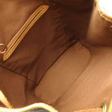 Louis Vuitton Monogram Montsuri MM Backpack Brown