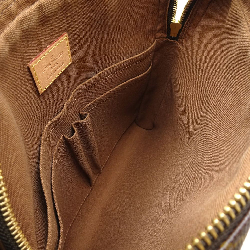 Louis Vuitton Monogram Trotter Bobourg Shoulder Bag Brown