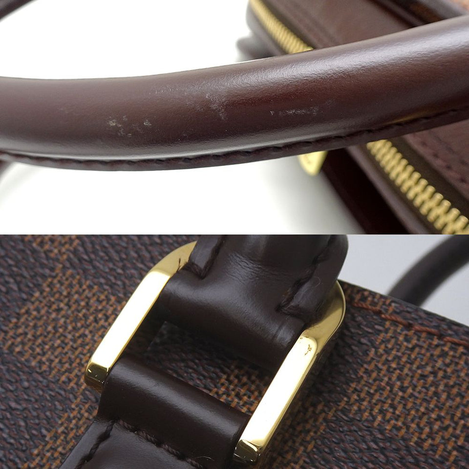 Louis Vuitton Damier Triana Handbag Ebene