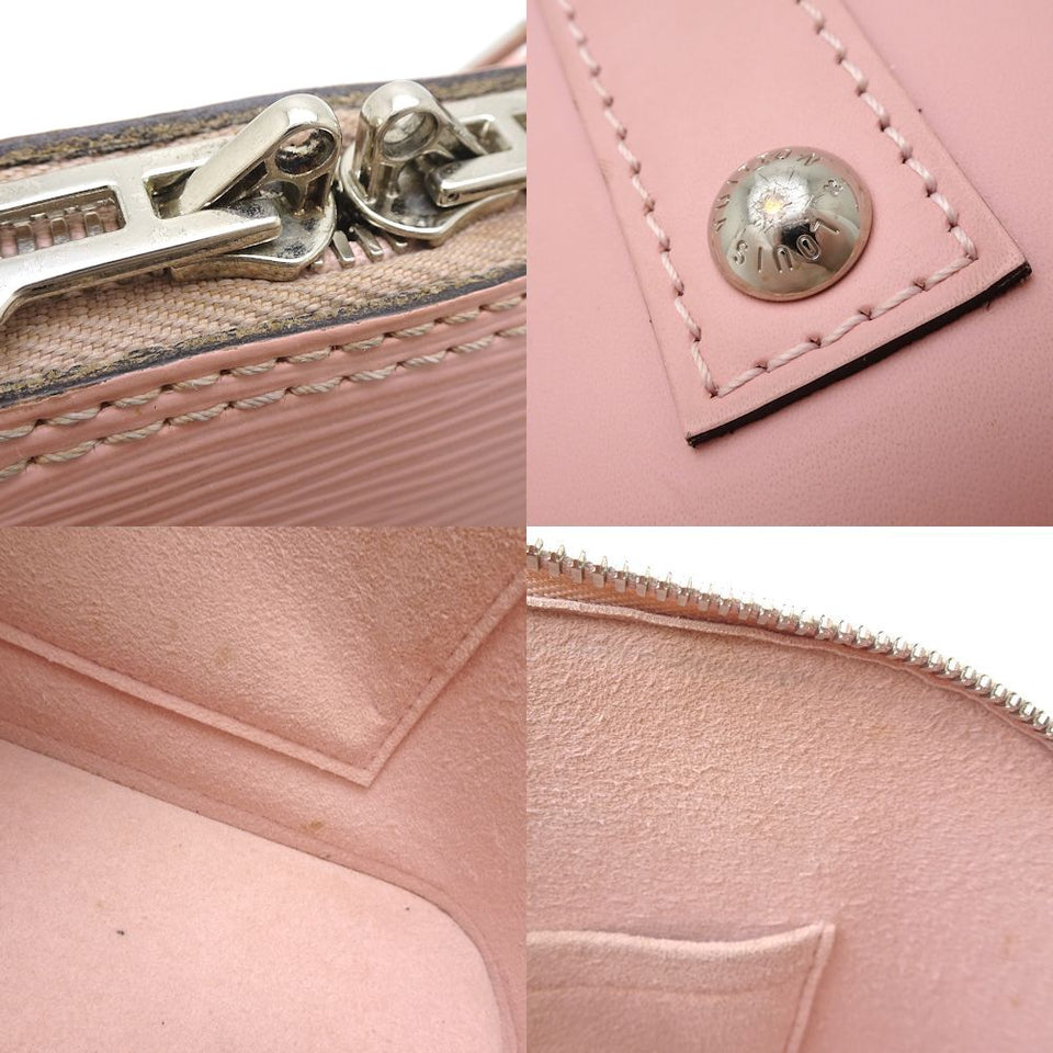 Louis Vuitton Epi Alma BB 2Way Bag Rose Ballerine Pink