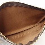 Louis Vuitton Monogram Pochette Accessoire Handbag Brown