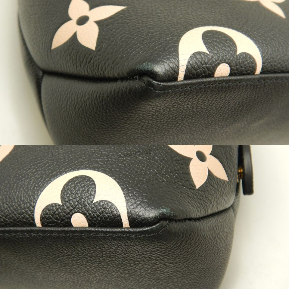Louis Vuitton Petit Palais PM Handbag Amplant Black