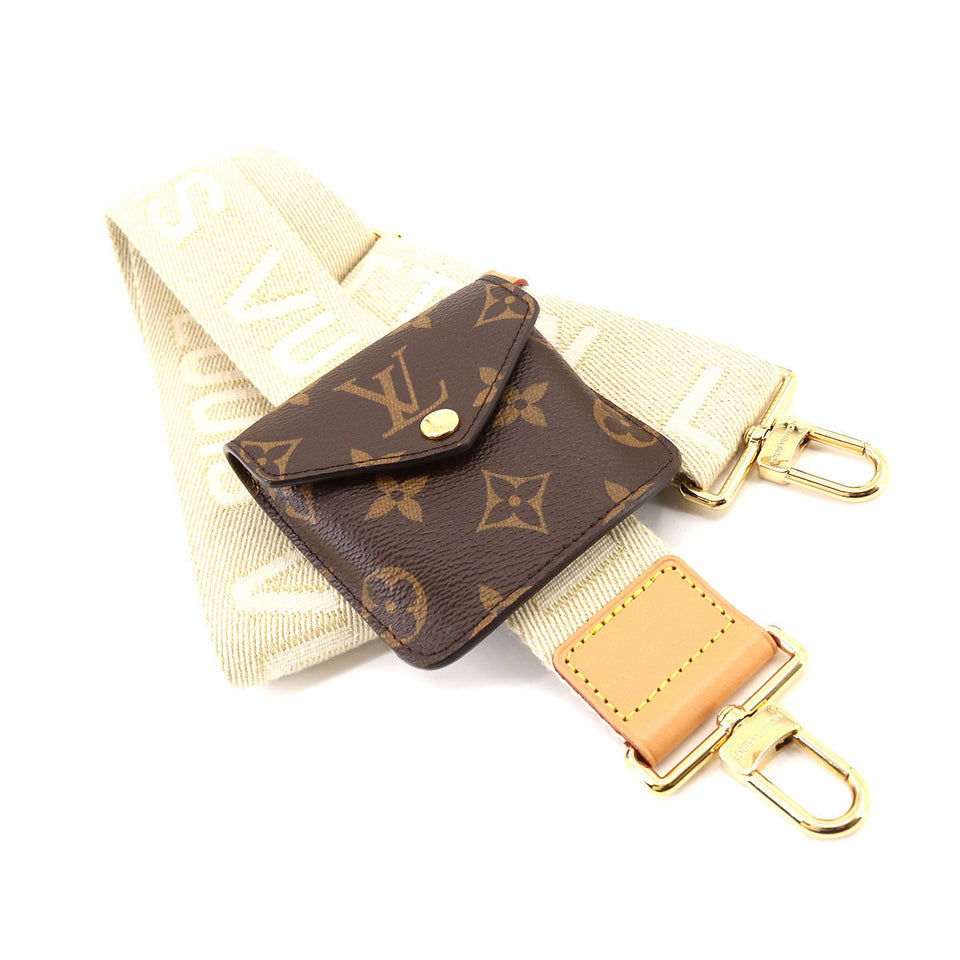 Louis Vuitton Monogram Utility Crossbody Shoulder Bag Brown
