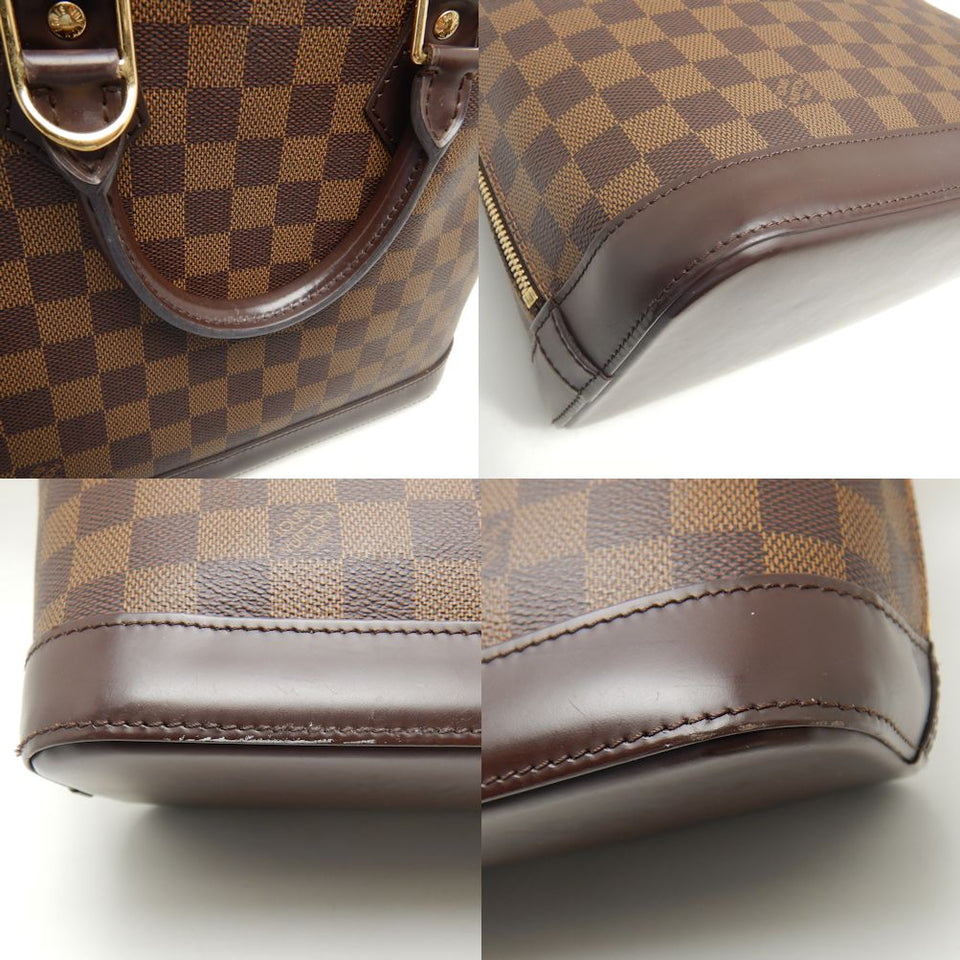 Louis Vuitton Damier Alma Handbag Ebene