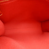 Louis Vuitton Monogram Sac Plat PM Tote Bag Brown