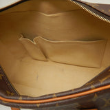 Louis Vuitton Monogram Cite GM Shoulder Bag Brown