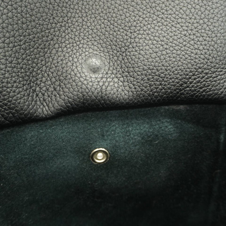 Hermès Evelyne-Style Shoulder Bag Black Taurillon Clémence Leather (31cm)