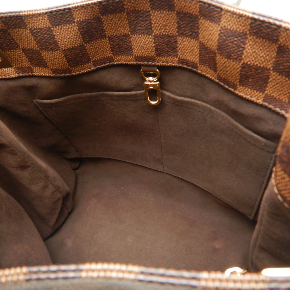 Louis Vuitton Damier Marylebone PM Ebene Shoulder Bag Brown