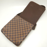Louis Vuitton Damier Brooklyn PM Shoulder Bag Ebene