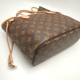 Louis Vuitton Monogram Neverfull PM Tote Bag Brown