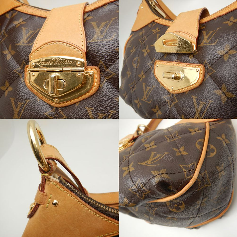 Louis Vuitton City Bag PM Shoulder Bag Monogram Etoile Brown