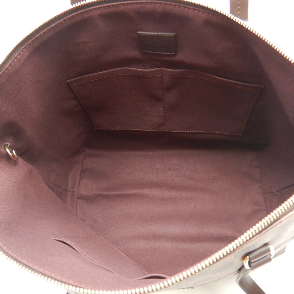 Louis Vuitton Damier Jena MM Tote Bag Brown