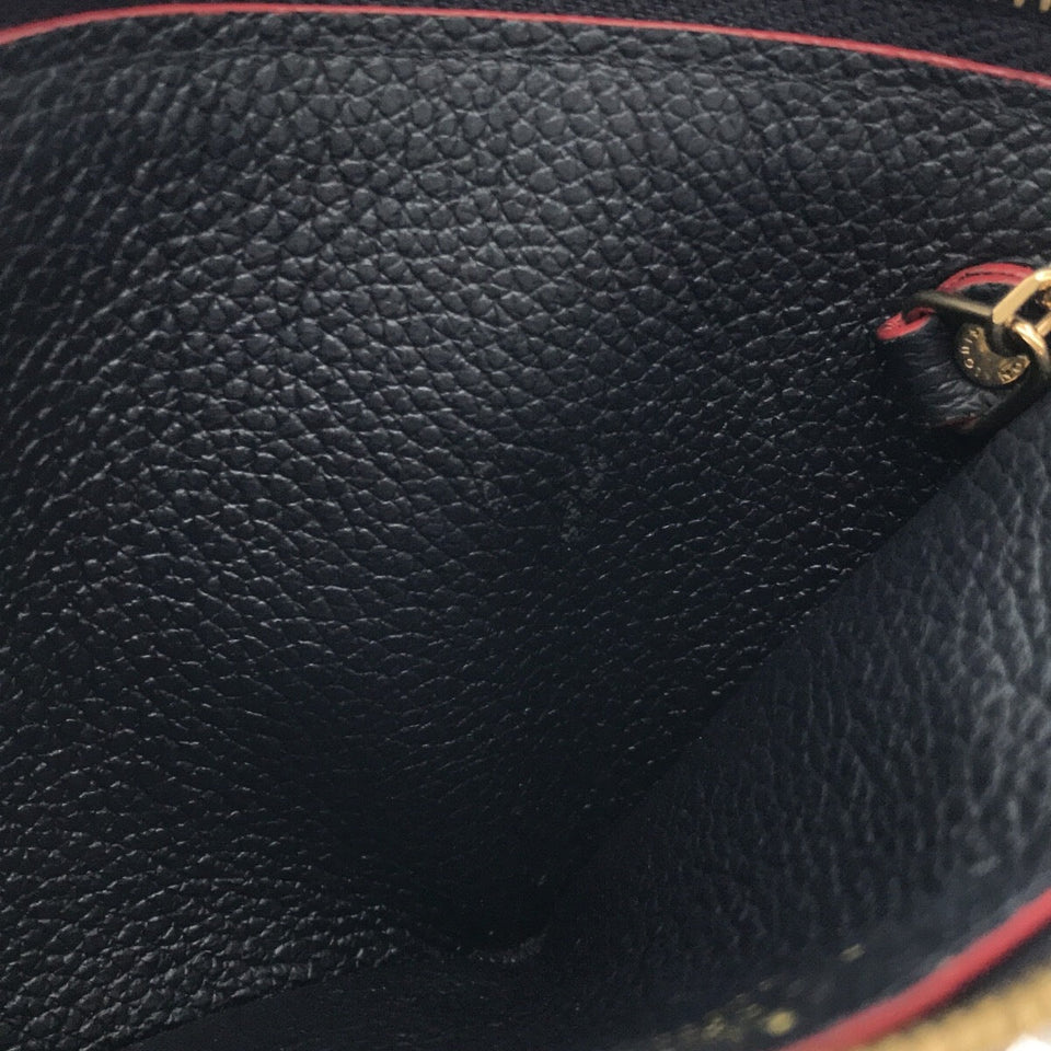 Louis Vuitton Porto Cartrecto Verso Coin Case Marine Rouge Monogram