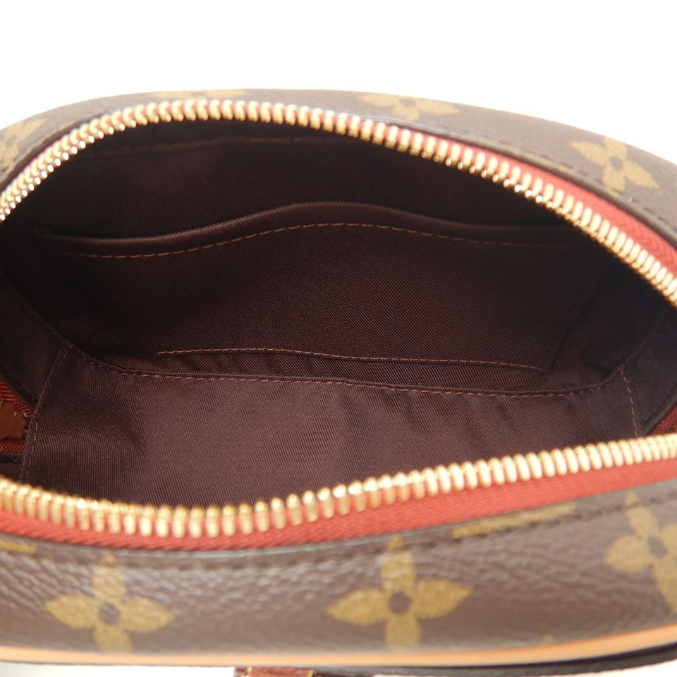 Louis Vuitton Monogram  Deauville Mini Shoulder Bag Brown