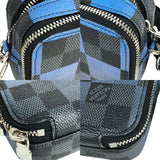 Louis Vuitton Alpha Wearable Wallet Blue