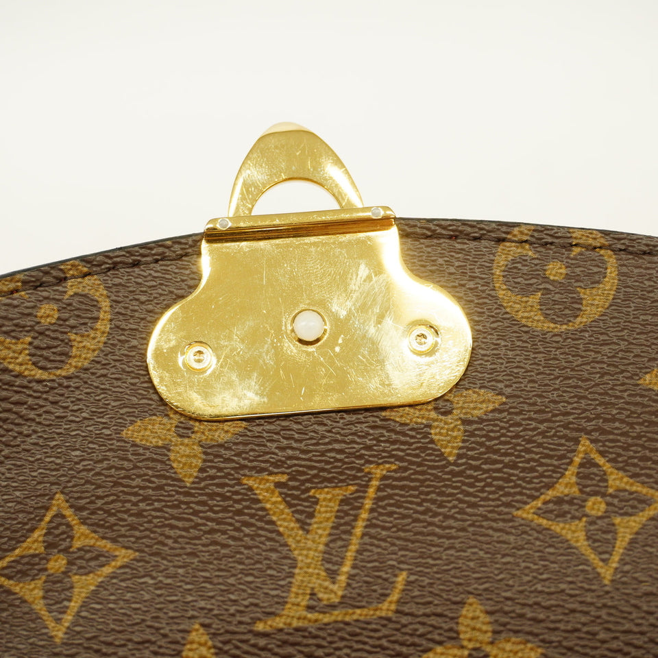 Louis Vuitton Saint Placide Shoulder Bag Monogram Red