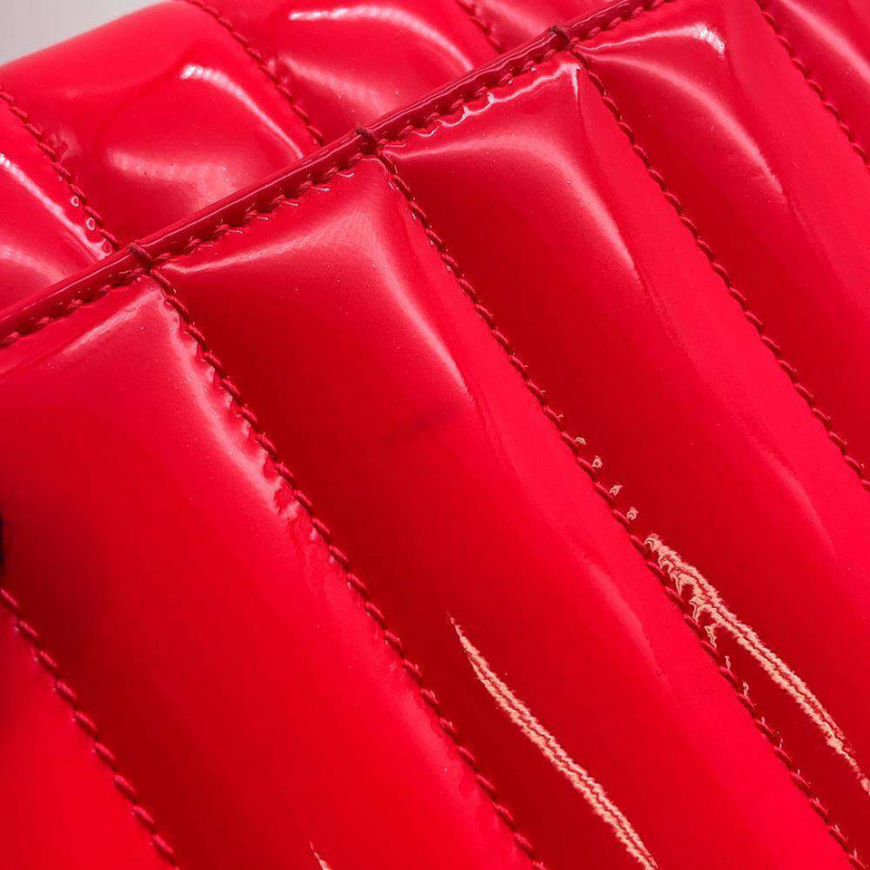 Saint Laurent- Paris Shoulder Bag Vicky Patent Pink
