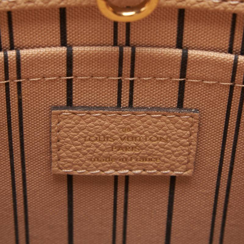 Louis Vuitton Monogram Implant Montaigne MM 2WAY Handbag