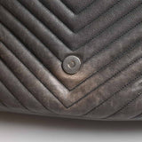 Saint Laurent- Leather College 2way Chain Shoulder Bag Gray