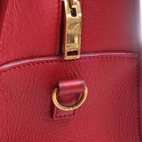 Saint Laurent- Leather Baby Cabas 2way Handbag Red