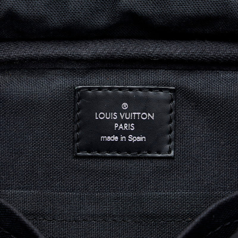Louis Vuitton Damier Anfini Ambrel Body Bag Handbag 2way Black