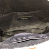 Saint Laurent- Belt Bag Monogram Ivory Gd Hardware Grain Leather Unisex Body Bag