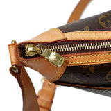 Louis Vuitton Monogram Odeon PM Crossbody Shoulder Bag Brown
