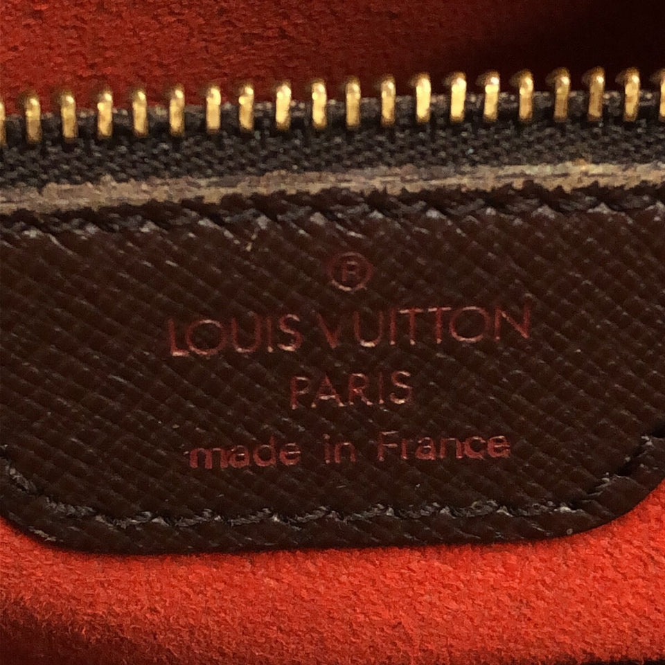 Louis Vuitton Marais Bucket Bag Ebene Damier Canvas