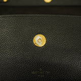 Louis Vuitton Vavin Chain Wallet Monogram Implant Noir Black