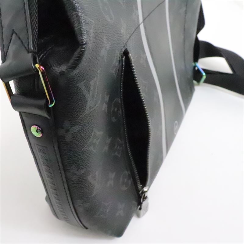 Louis Vuitton Fragment Apollo Messenger Monogram Shoulder Bag Black