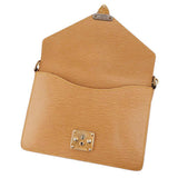 Louis Vuitton Epi Leather Biface Shoulder Bag Yellow
