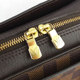 Louis Vuitton Triana Handbag Damier Ebene