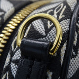 Louis Vuitton Monogram Jacquard Deauville Since 1854 Shoulder Bag Black