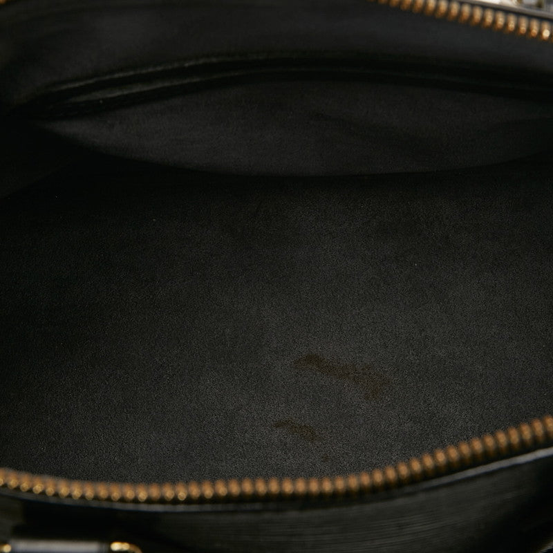 Louis Vuitton Epi Alma Handbag Noir Black Leather