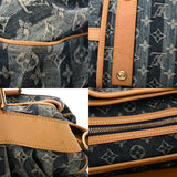 Louis Vuitton Denim Raye Cabas GM Shoulder Bag