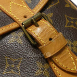 Louis Vuitton Monogram Sack Bass Shoulder Bag Brown