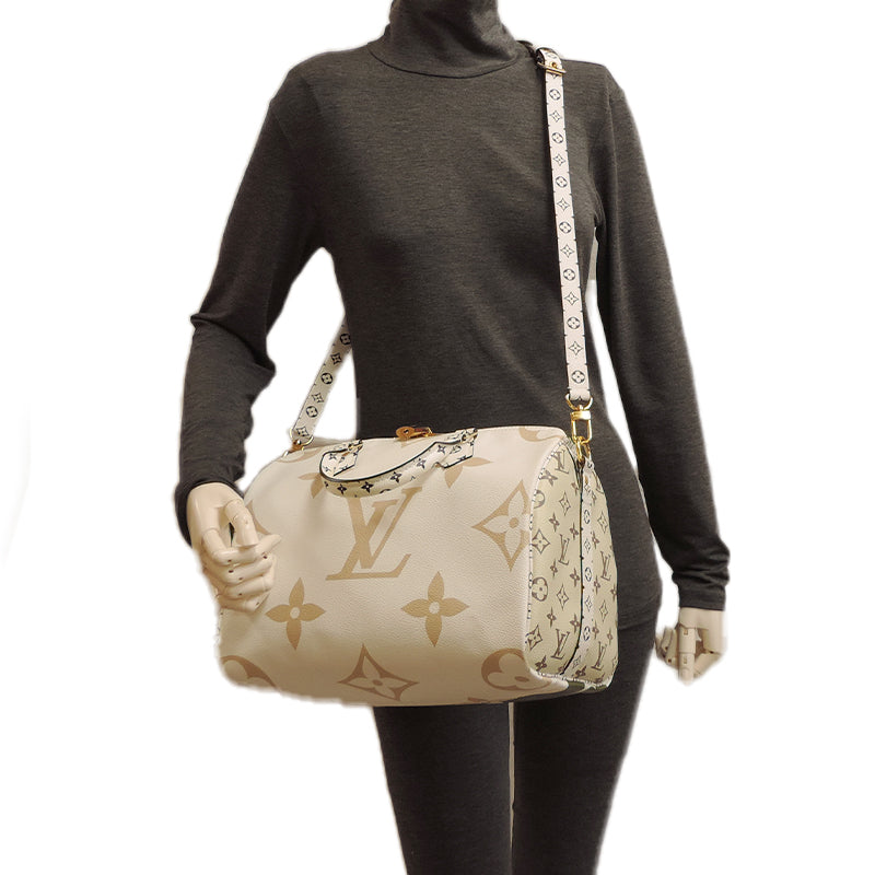 Louis Vuitton Monogram Giant Speed Bandolier D Handbag